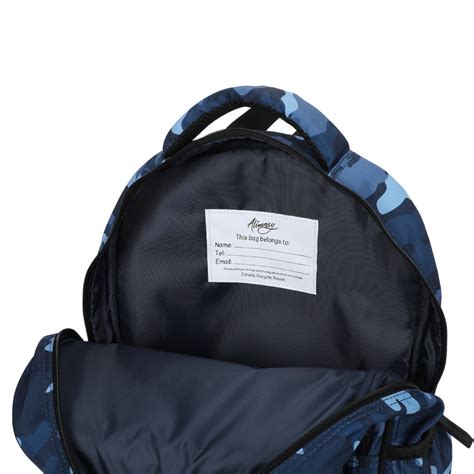 Blue Camouflage Kids Backpack | Waterproof Kids School Backpack – Alimasy