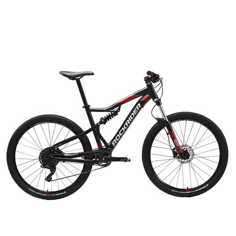 Buy Adult Sport MTB Cycle Rockrider ST530 S - Black/ Red Online | Decathlon