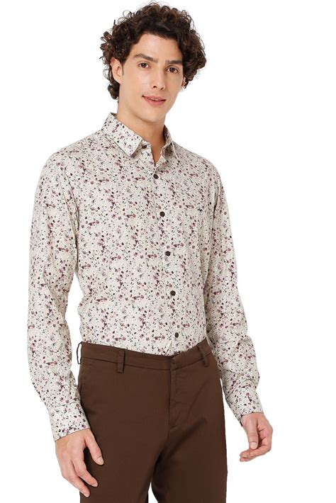 Printed Shirts For Men - Buy Printed Casual Shirts at Mufti