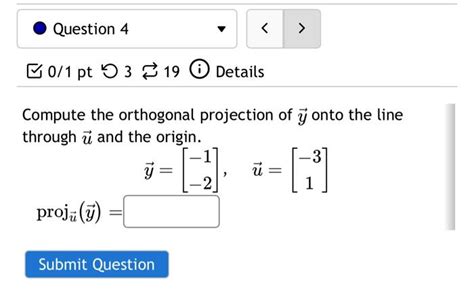 Image result for Orthogonal Projection Example