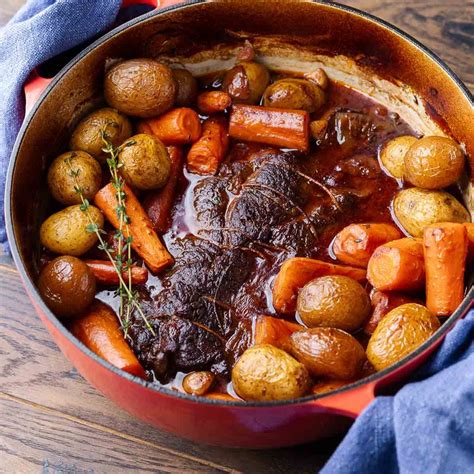 Classic Roast Beef Recipe Classic Pot Roast Dinner, Then Dessert