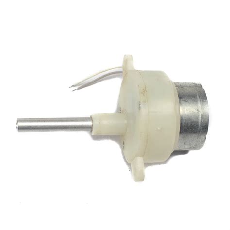 DC 6-12V 48RPM Long Shaft Gear Reducer Worm Gear Motor – ArrowTechCart