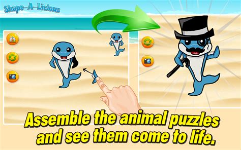 Shape-A-Licious: My first puzzles, shapes and tangrams for kids - App ...