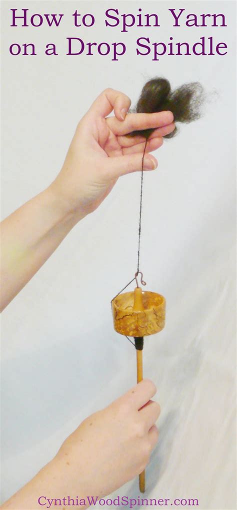 Drop Spindle Top Whorl Yarn Spin Hand Carved Wooden Tool Gift For ...