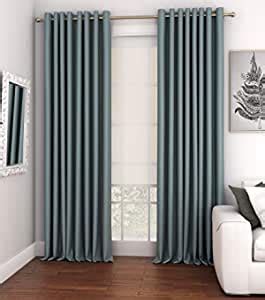 Buy Curtain Label Set of 2 Gardenia Motif Allover Jacquard Eyelet ...