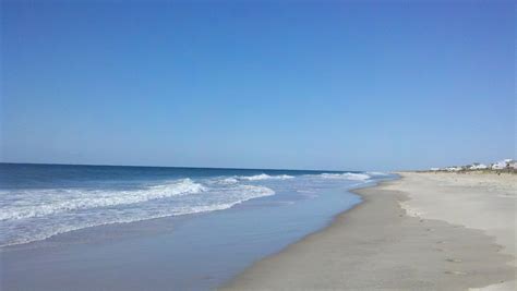 Morning Walk at Emerald Isle Beach, North Carolina