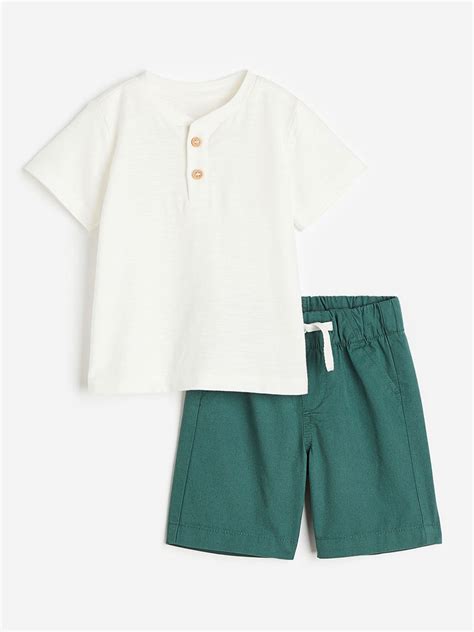 H&M Boys 2-Piece Pure Cotton Set - Price History