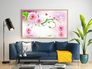 FLOWERS LIKE 3D POSTER VINYL Paper Print - Floral & Botanical posters ...