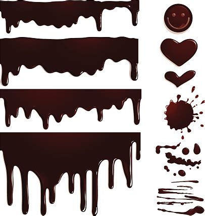 Image result for Chocolate Paint Drips Vector