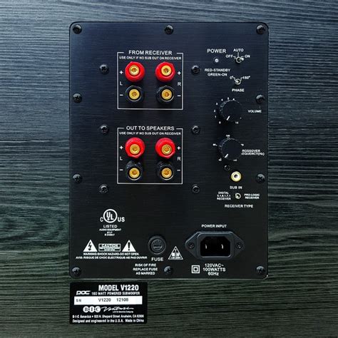 Buy BIC V1220 Powered Subwoofer 200-Watt for ₹44,307.8 online shopping ...