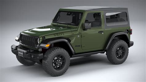 modelo 3d Jeep Wrangler Willys 2024 - TurboSquid 2070823