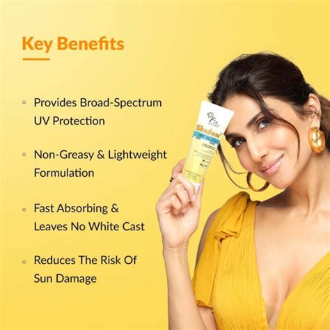 Fixderma Sunscreen - SPF 30+ PA+++ Shadow Sunscreen SPF 30+ Gel For ...