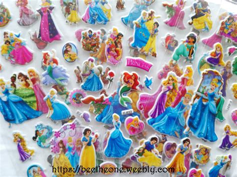 Princess Stickers at Travis Poteete blog