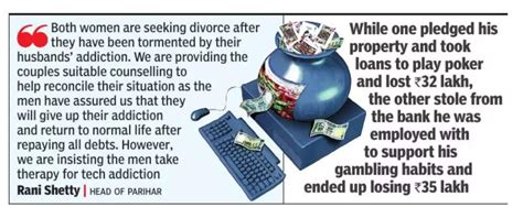 Two Women Seek Divorce From Husbands Addicted To Gambling | Bengaluru ...