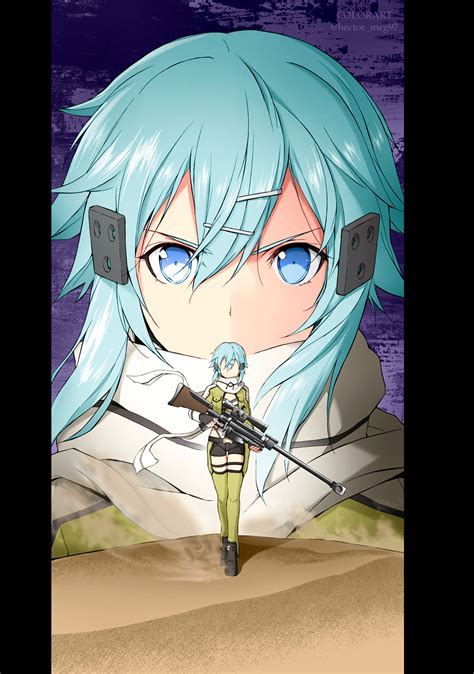 Sinon - Sword Art Online by hectormrg97 on DeviantArt