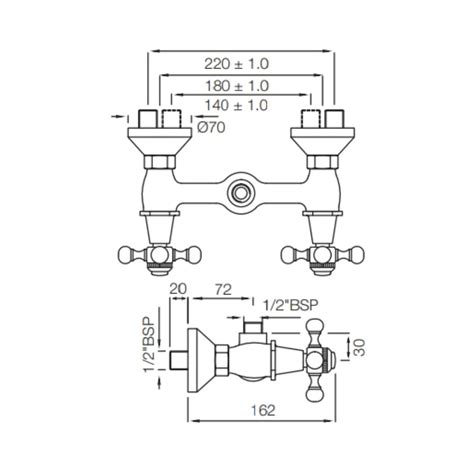 Jaquar 1 Way Wall Mixer Queen's QQT-GRF-7209 Normal Flow - Graphite Fi ...