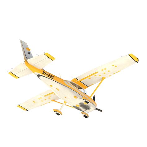 3D model Cessna 182 Skylane Yellow | 3D Molier International
