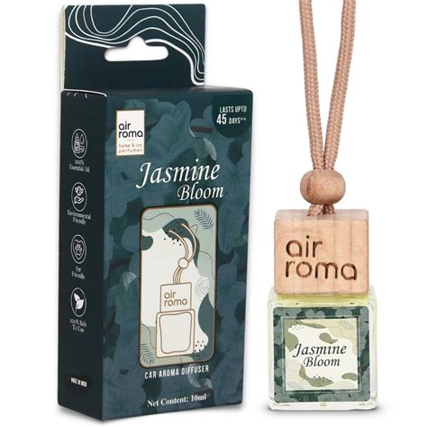 Buy AIR ROMA Jasmine Bloom Car Perfume Hanging Pod 10ml | Natural ...