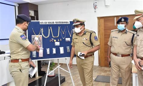 Professional temple theft offenders arrested in LB Nagar; property ...