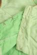 Stunning Green Silk V-Neck Blouse - Hand Painted & Non-Padded