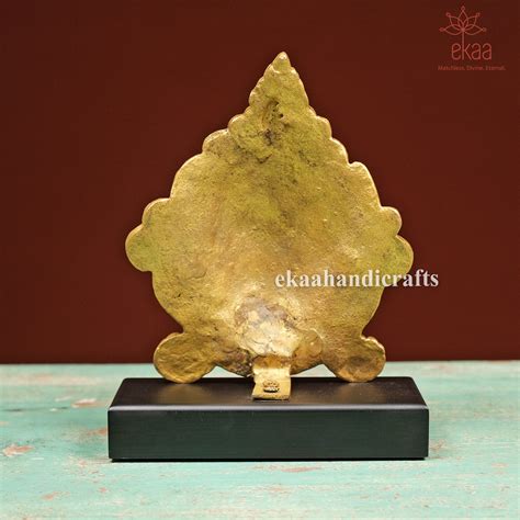 Brass Durga Maa Face with Stand – Ekaa Handicrafts