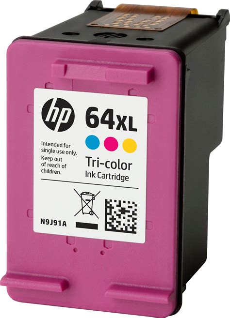 Customer Reviews: HP 64XL High-Yield Ink Cartridge Tri-color N9J91AN ...