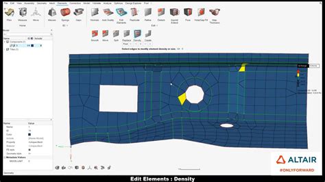 Image result for HyperWorks Split Elements