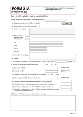 Form 21a - Fill Online, Printable, Fillable, Blank | pdfFiller