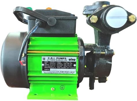 C R I 0.5Hp Water Pump Dino Sm50 | Self Priming Mono Block Water Pump ...