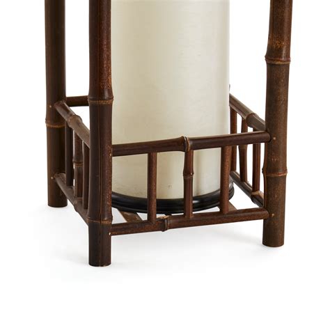 Wood Bamboo Floor Lamp - Gil & Roy Props