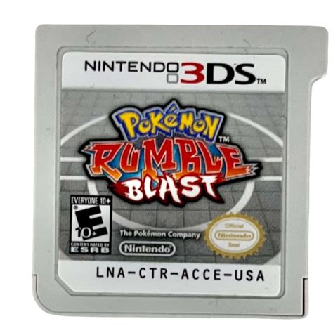 Nintendo 3DS Pokémon Rumble Blast
