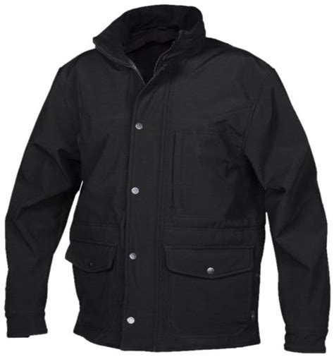 STS Ranchwear Men's Brazos Softshell Barn Jacket (Black, XXX-Large ...