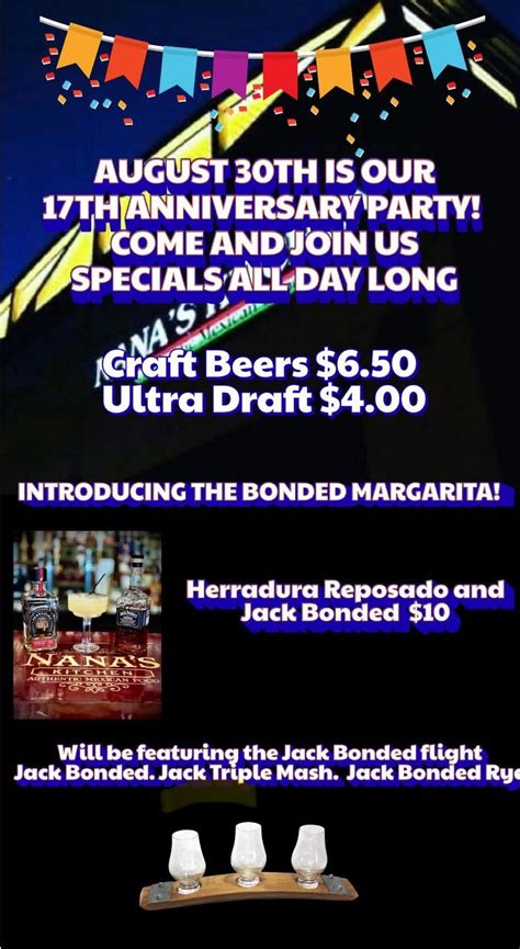 Nanas’s Kitchen Anniversary , 8225 N Courtney Page Way Suite 129 ...