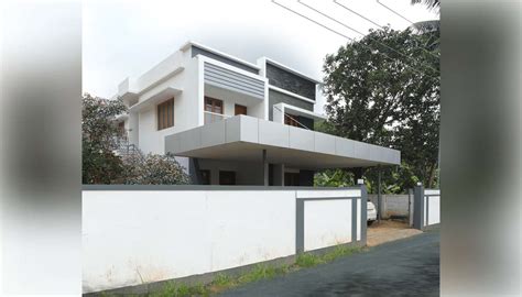 6 bedroom 2,700 sqft by Mindcreate Architecture in Chembumukku ...
