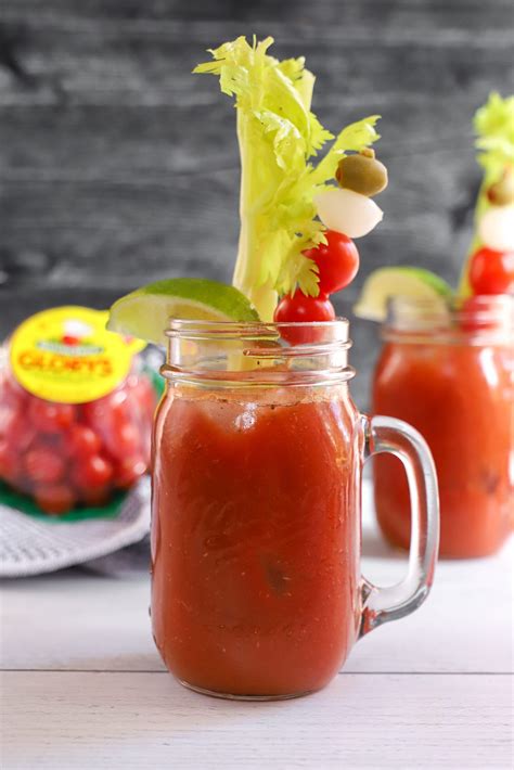 Homemade Bloody Mary Mix with Fresh Tomatoes - The Produce Moms
