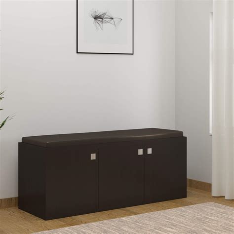 Amazon Brand - Solimo Sauron Engineered Wood 3 Door Shoe Rack (Walnut ...