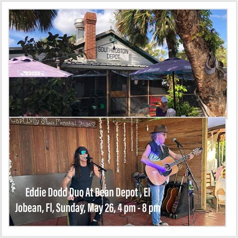 Eddie Dodd Duo At Bean Depot, Sunday, May 26, Pre Memorial Day, The ...