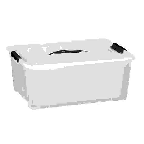 Image result for Plastic Storage Box with Handle