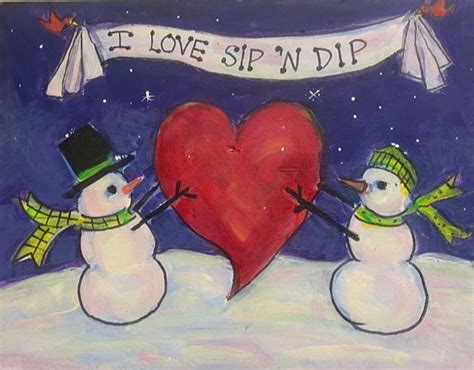 February Sip n Dip, Chaffee Art Center, Rutland, February 9 2024 ...