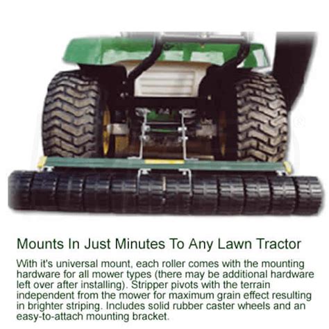 CheckMate (45") Universal Lawn Striping Kit For Tractor | Big League ...