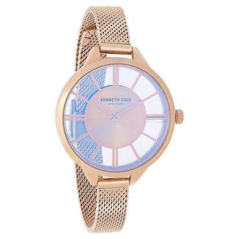 Buy Online Kenneth Cole Quartz Analog Rose Gold Dial Stainless Steel ...