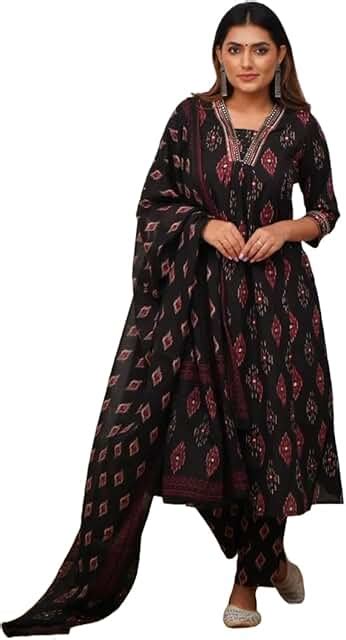 Amazon.in: A-Line - Women's Kurtas & Kurtis / Women's Indian Clothing ...
