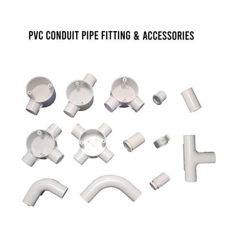Electrical PVC Conduit Pipe Fittings – Couplers, Elbows, Junctions & More