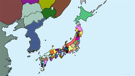 Sengoku Jidai Map