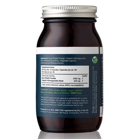 Nature Provides - Ayurvedic Shilajit (1000MG) and Organic Ashwagandha ...