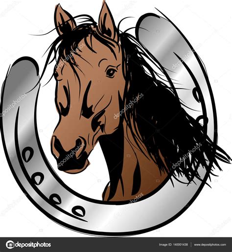 Horse Head In Horseshoe at Bambi Foust blog