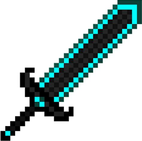 Transparent Background Minecraft Diamond Sword Png - EMSEKFLOL.COM