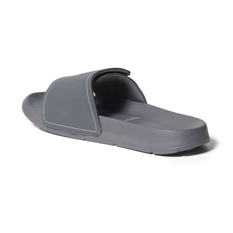 Chupps Urban Edge Dark Grey Men’s Sliders | ErgoX Plus Comfort