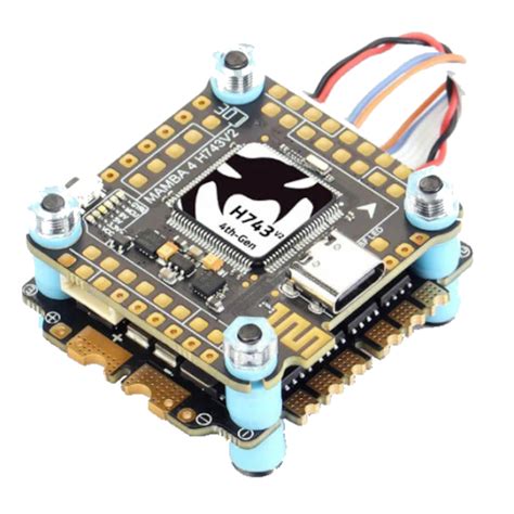 Probots Diatone Mamba MK4 H743 V2 Flight Controller Stack + F65A_128K 3 ...