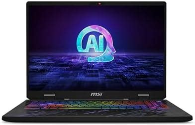 MSI Pulse 16 AI 16” 240Hz QHD+ Gaming Laptop: Intel Core Ultra 9-185H ...